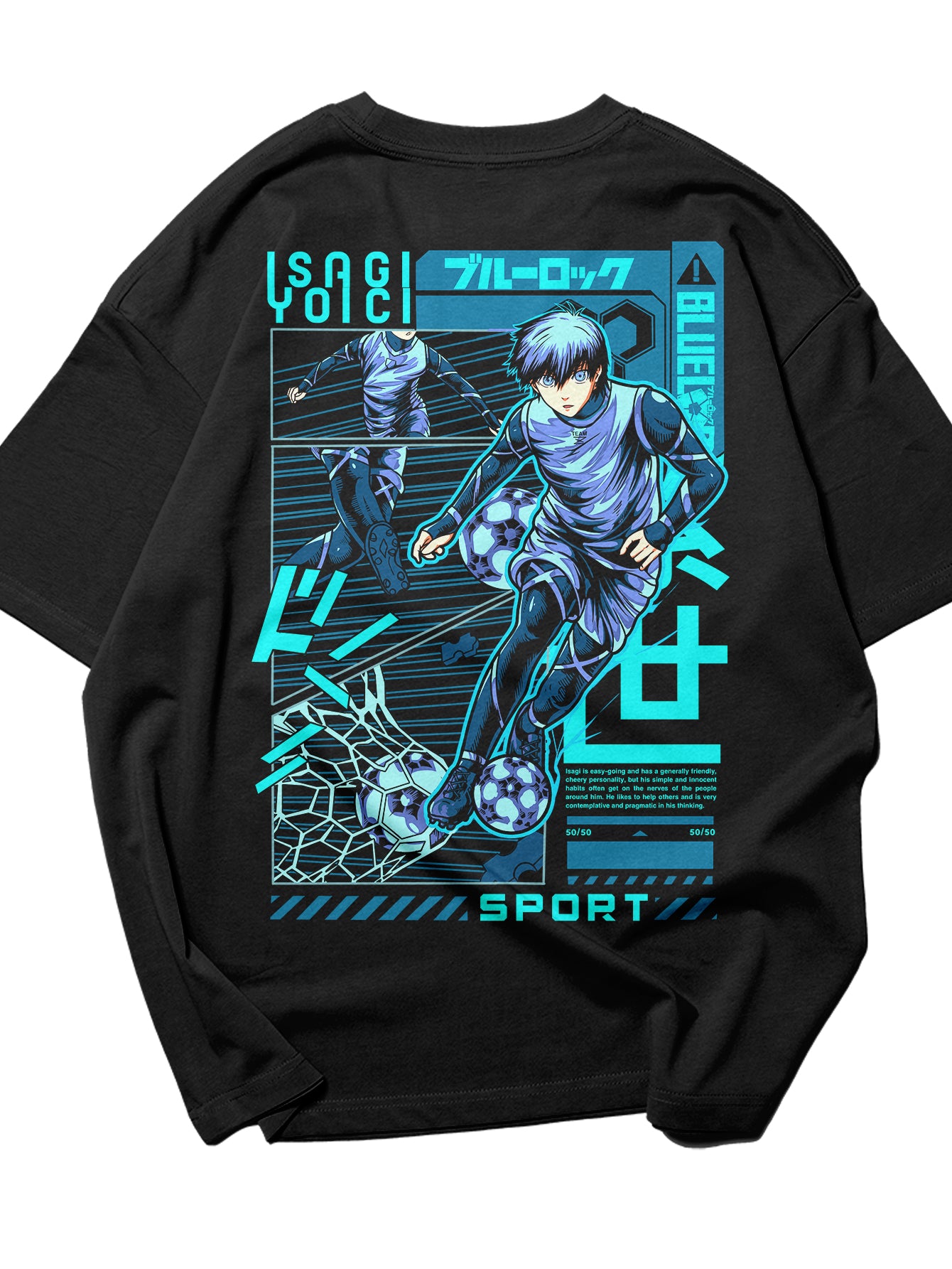 Isagi Power Kick Oversize T-Shirt