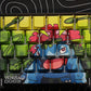 POKEBOARD - Limited Edition Custom 65% Keyboard - pokemon 003 Venusaur 68Keys RGB backlight, triple mode (wired, wireless and bluetooth)