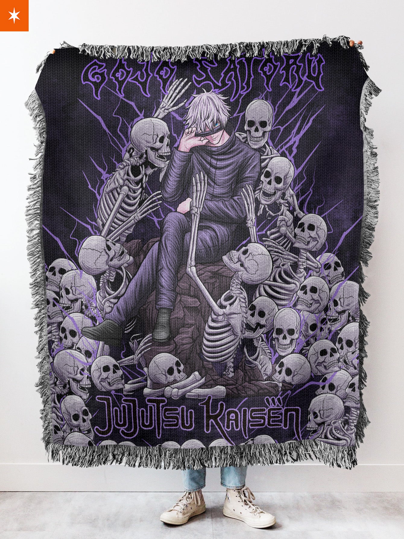 Death x Gojo Woven Tapestry