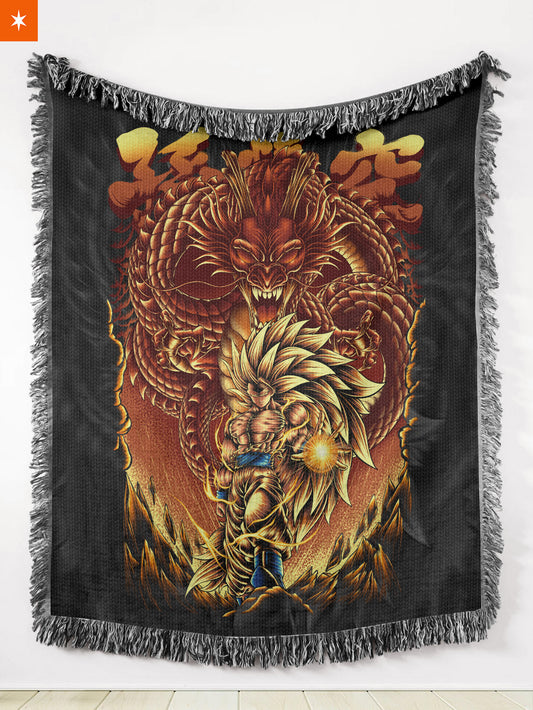 SS3 Kakarot Woven Tapestry