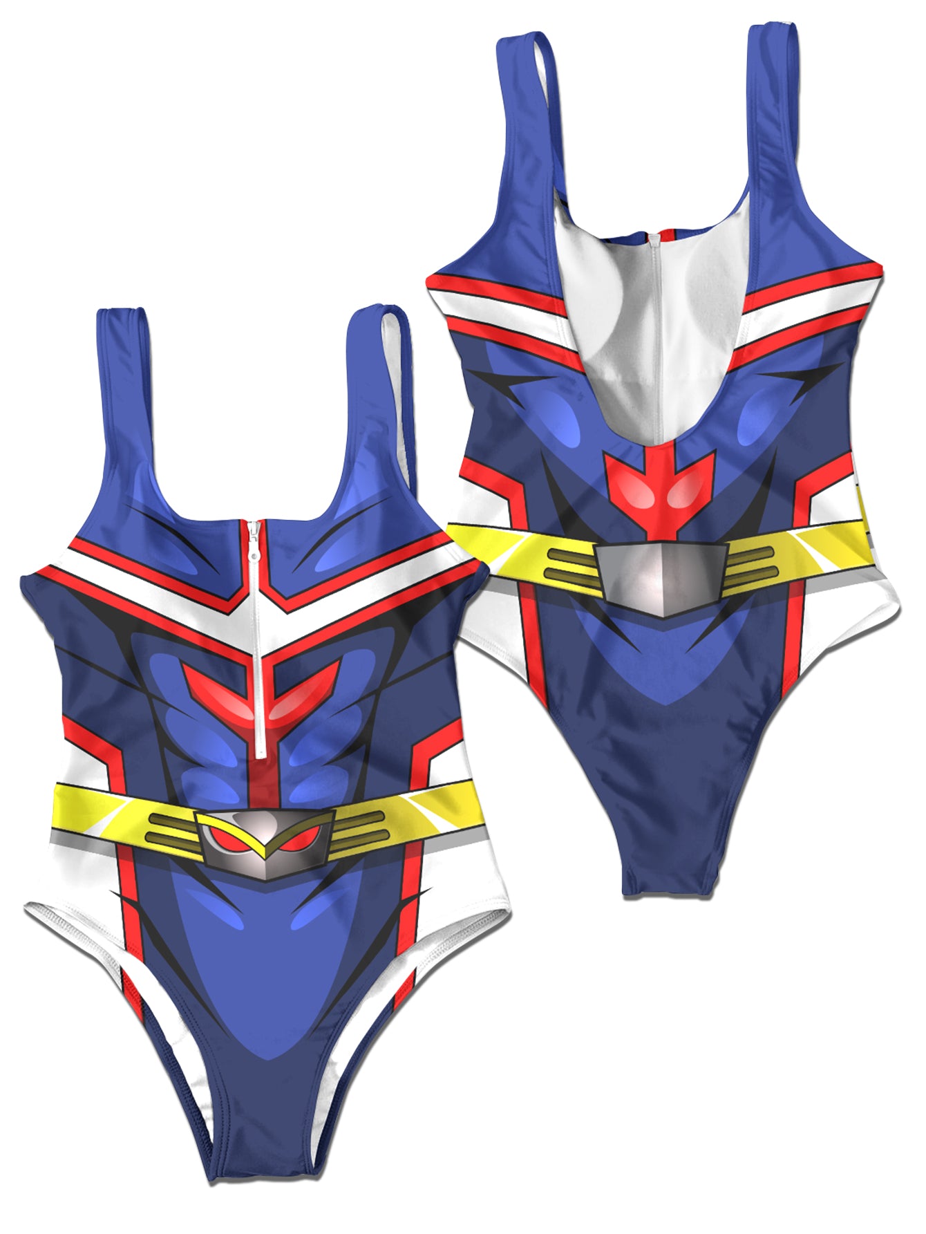 Fandomaniax UA High All Might One Piece Swimsuit