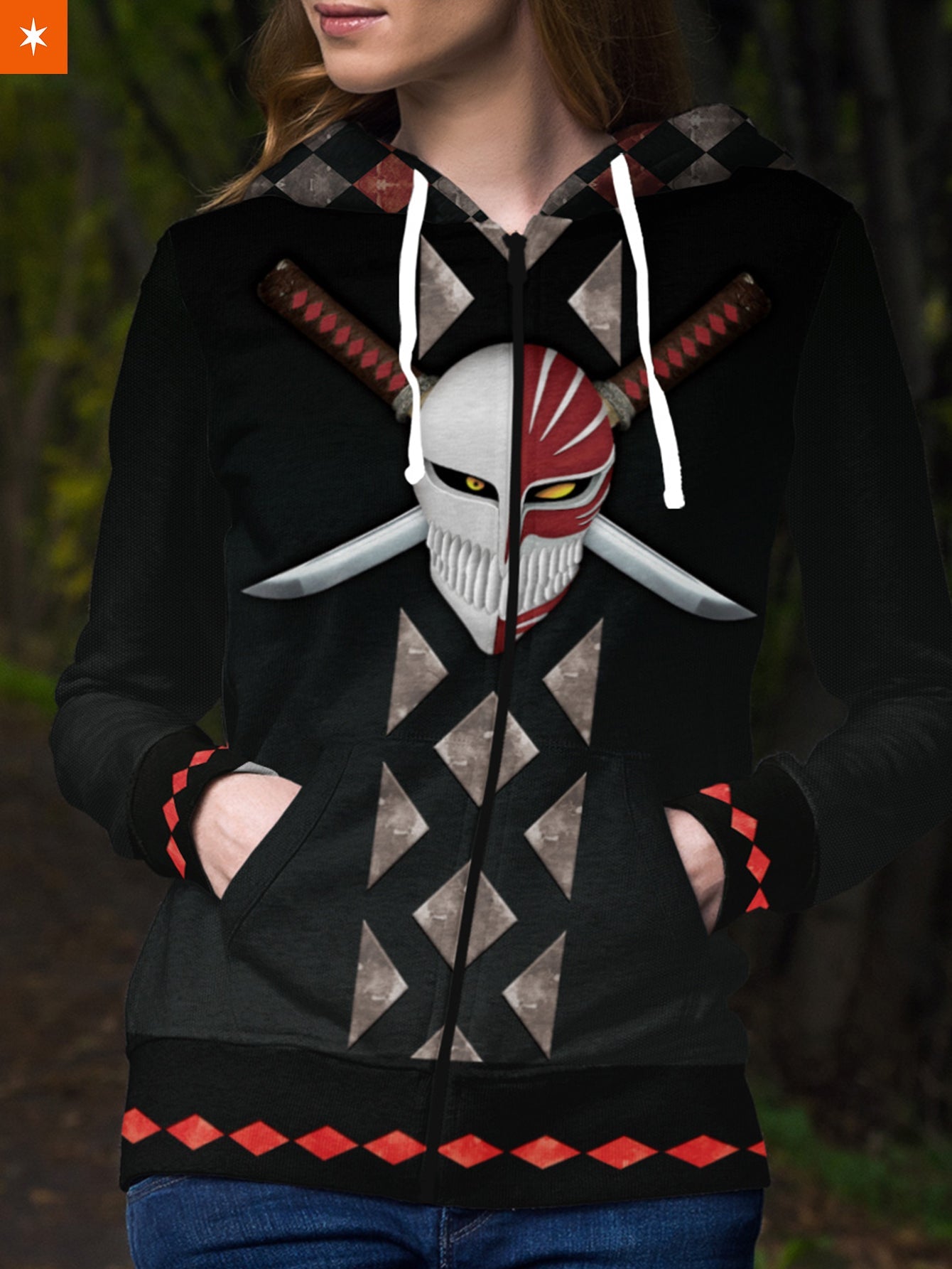 Fandomaniax- Bleach Unisex Zipped Hoodie