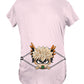 Fandomaniax - Chibi Bakugo Peeking Maternity T-Shirt