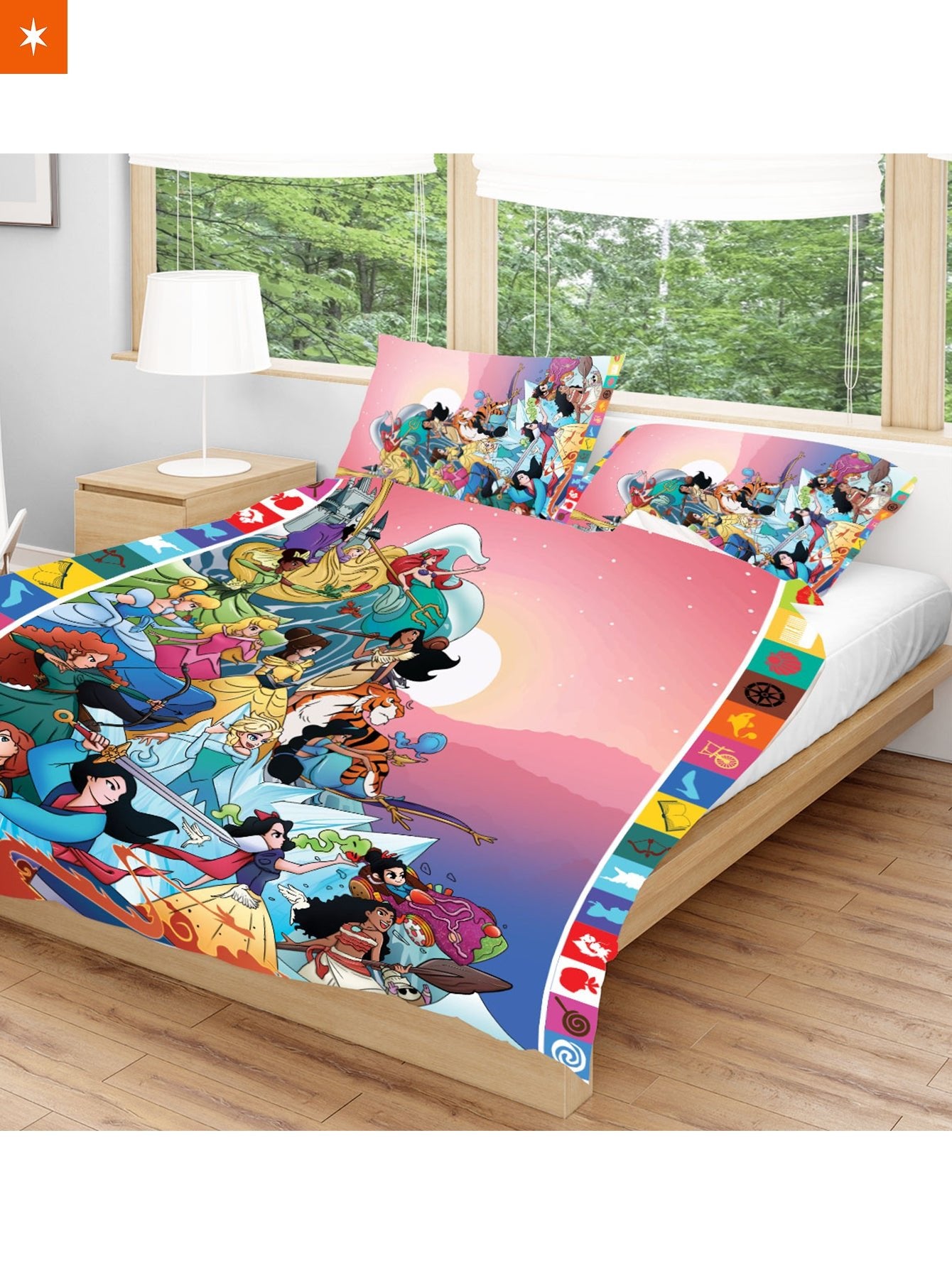 Fandomaniax - Disney Princesses Bedding Set