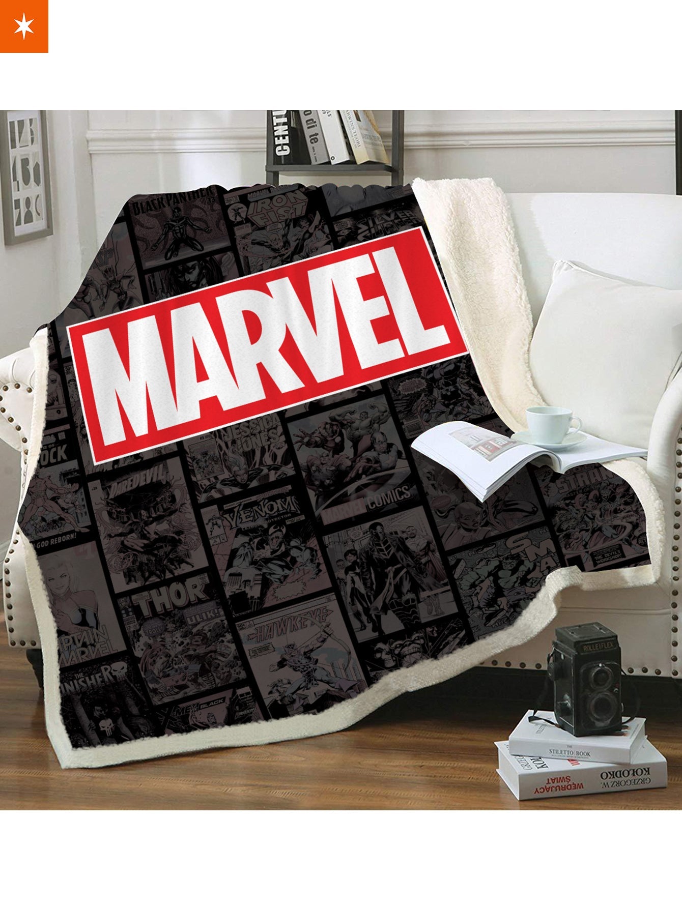 Avengers plush throw online blanket