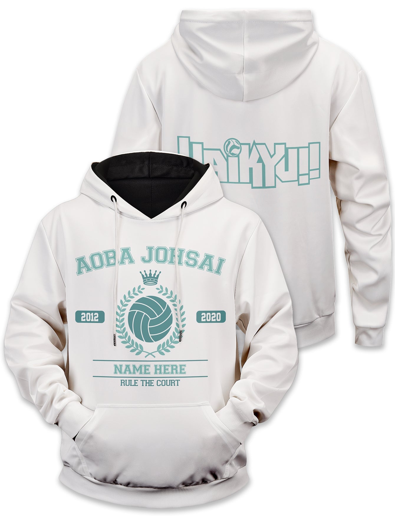 Fandomaniax- Personalized Seijoh Rule The Court Unisex Pullover Hoodie