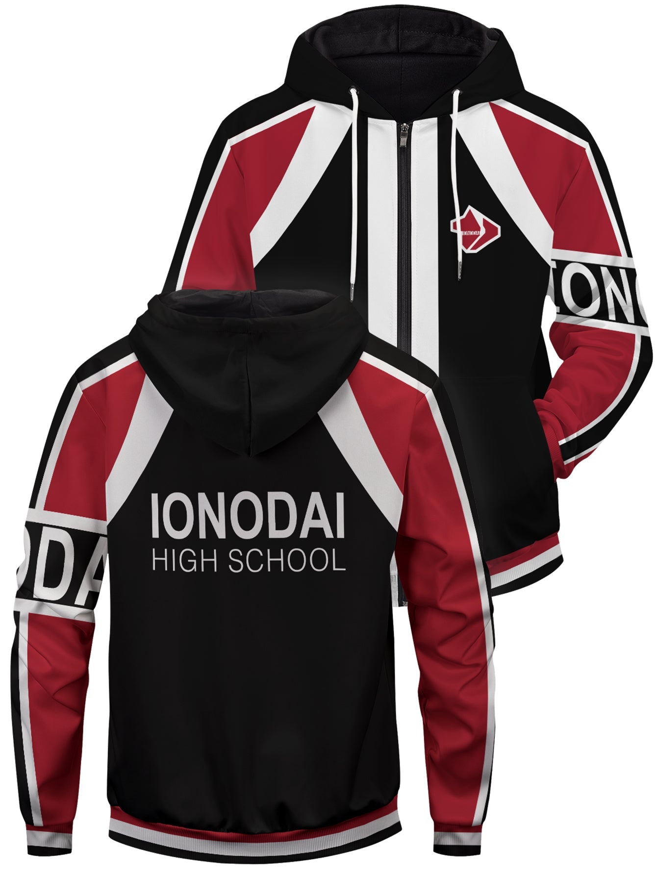 Fandomaniax- Skate Leading Stars IONODAI Unisex Zipped Hoodie