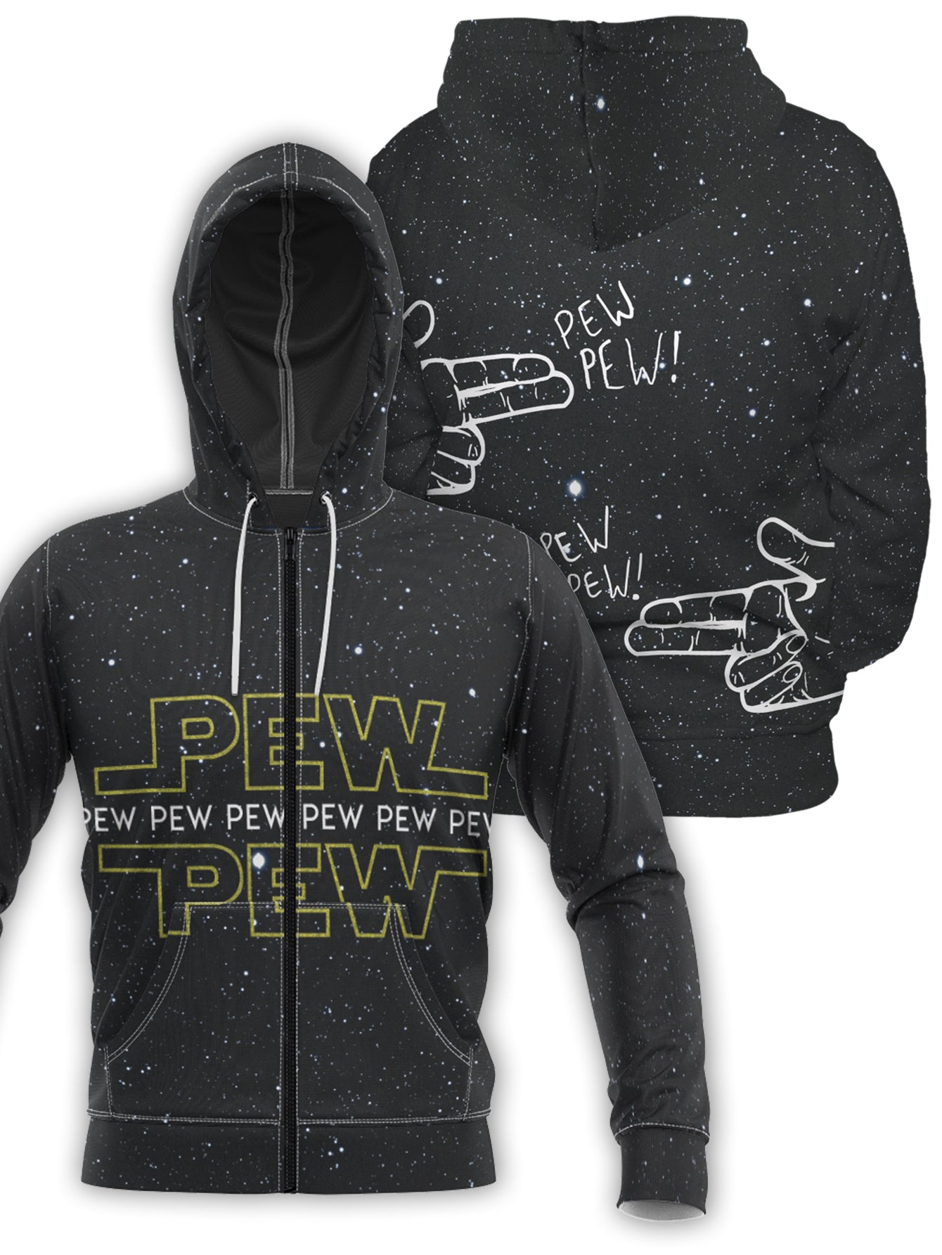 Star wars clearance zipper hoodie