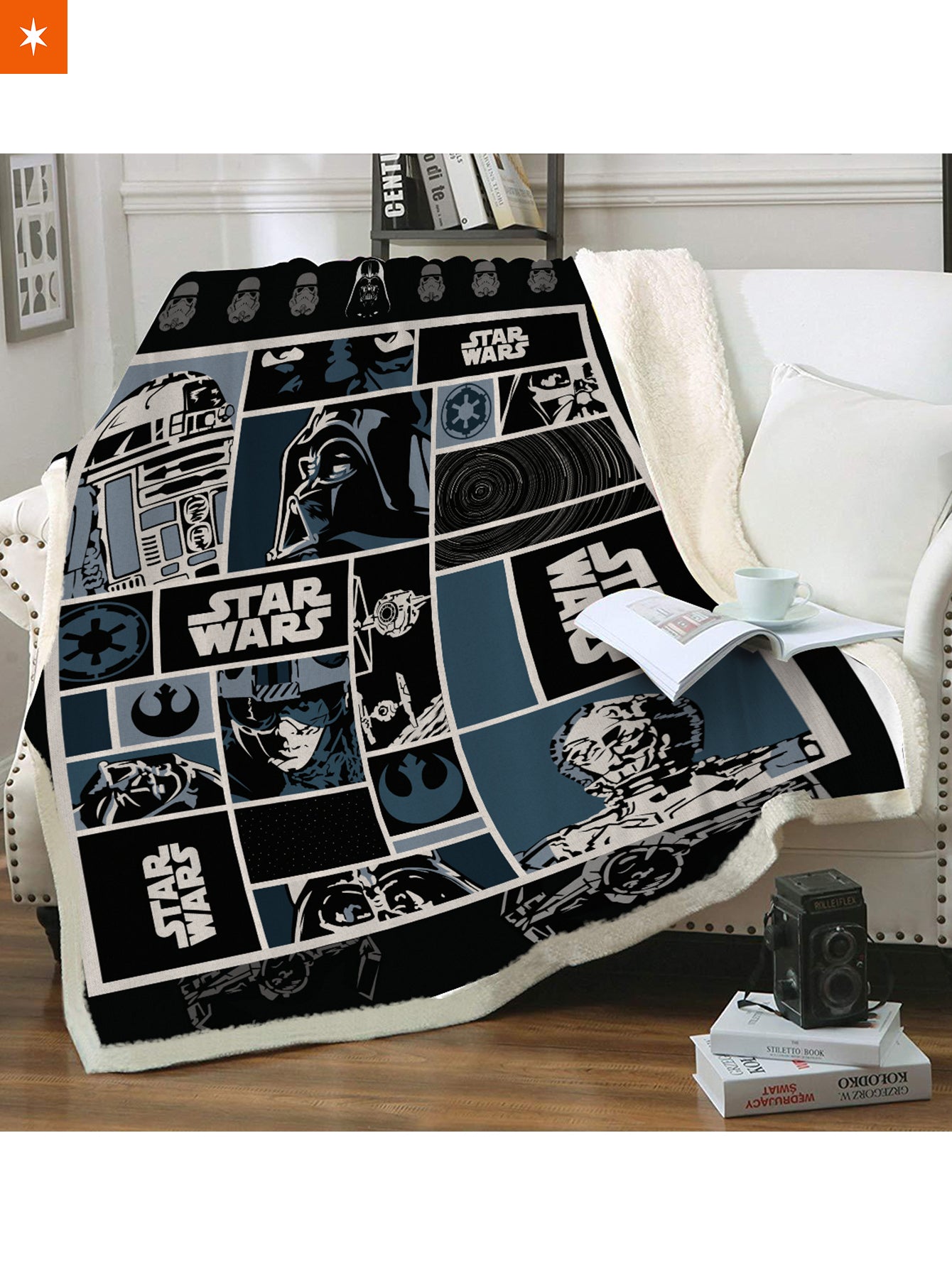 Star wars 2024 plush blanket