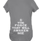 Fandomaniax - The Force that will Awaken Me Maternity T-Shirt