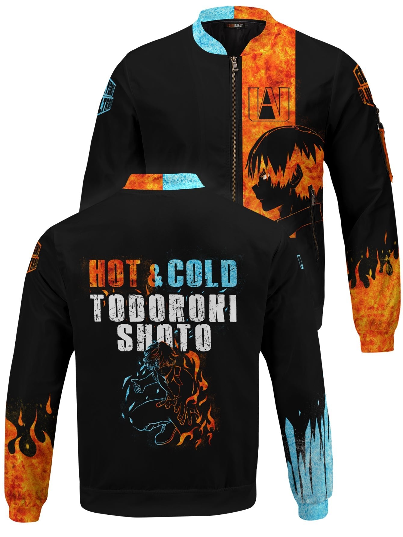 Fandomaniax- Todoroki Shoto Bomber Jacket