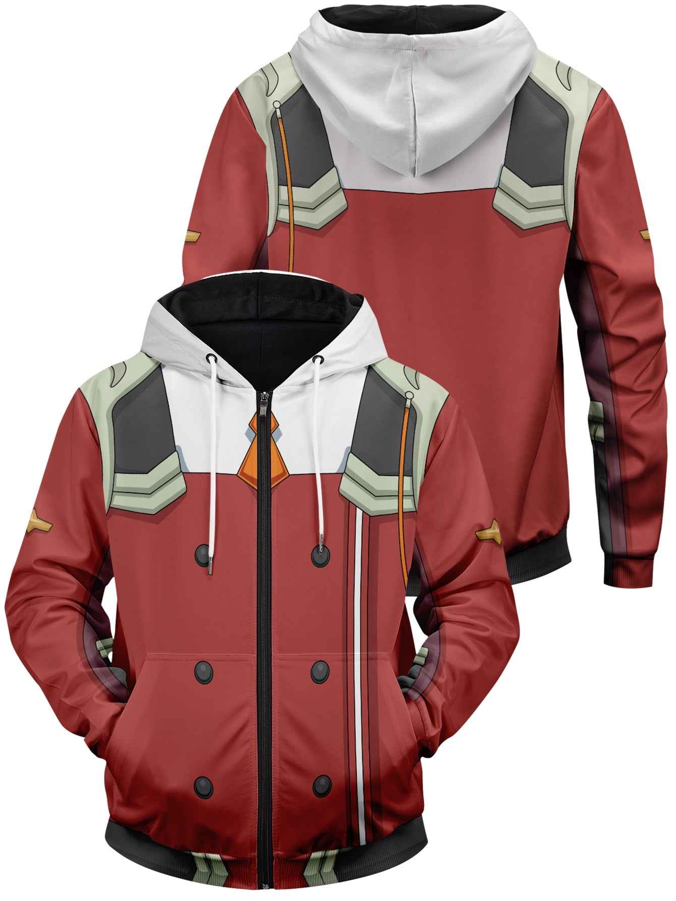 YATO Hoodie Jacket With Zipper Unisex