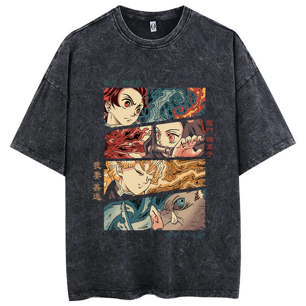 KNY Demon Slayer Vintage T-Shirt