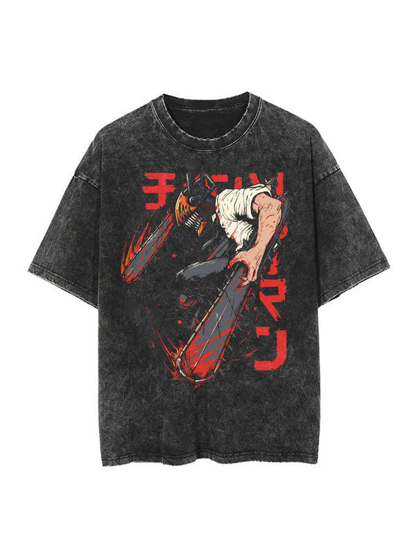 Denji  Hybrid Vintage T-Shirt