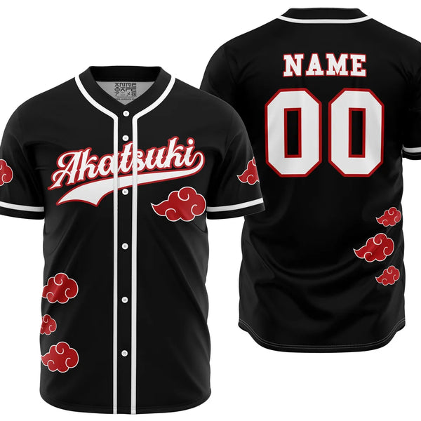 Personalized Akatsuki Baseball Jersey