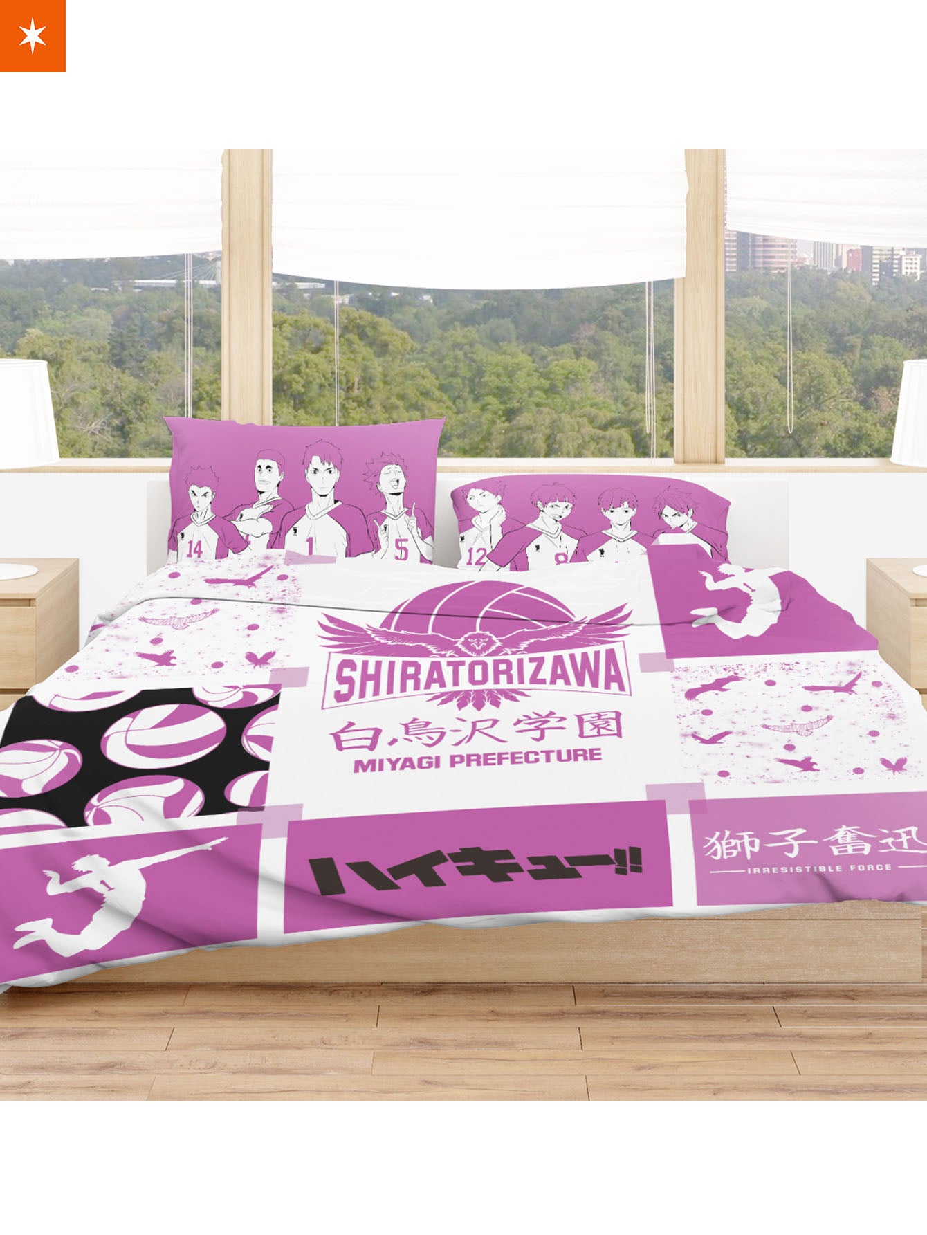 Shiratorizawa Cozy Bedding Set