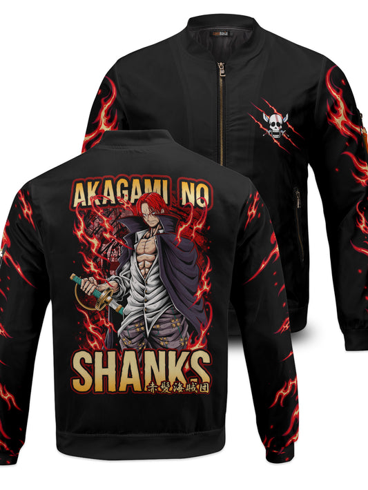 Akagami No Shanks Bomber Jacket