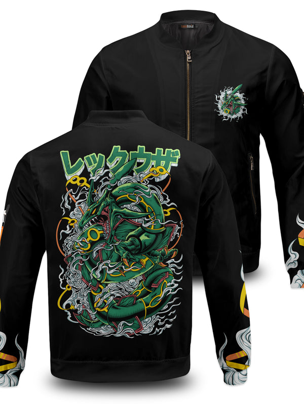 Poke Mega Dragon Bomber Jacket