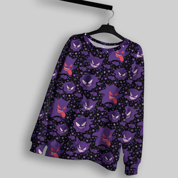 Gengar Unisex Wool Sweater