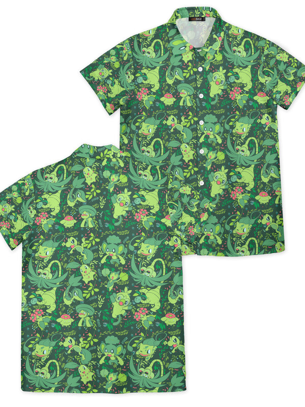 Grass Type Aloha Hawaiian Shirt