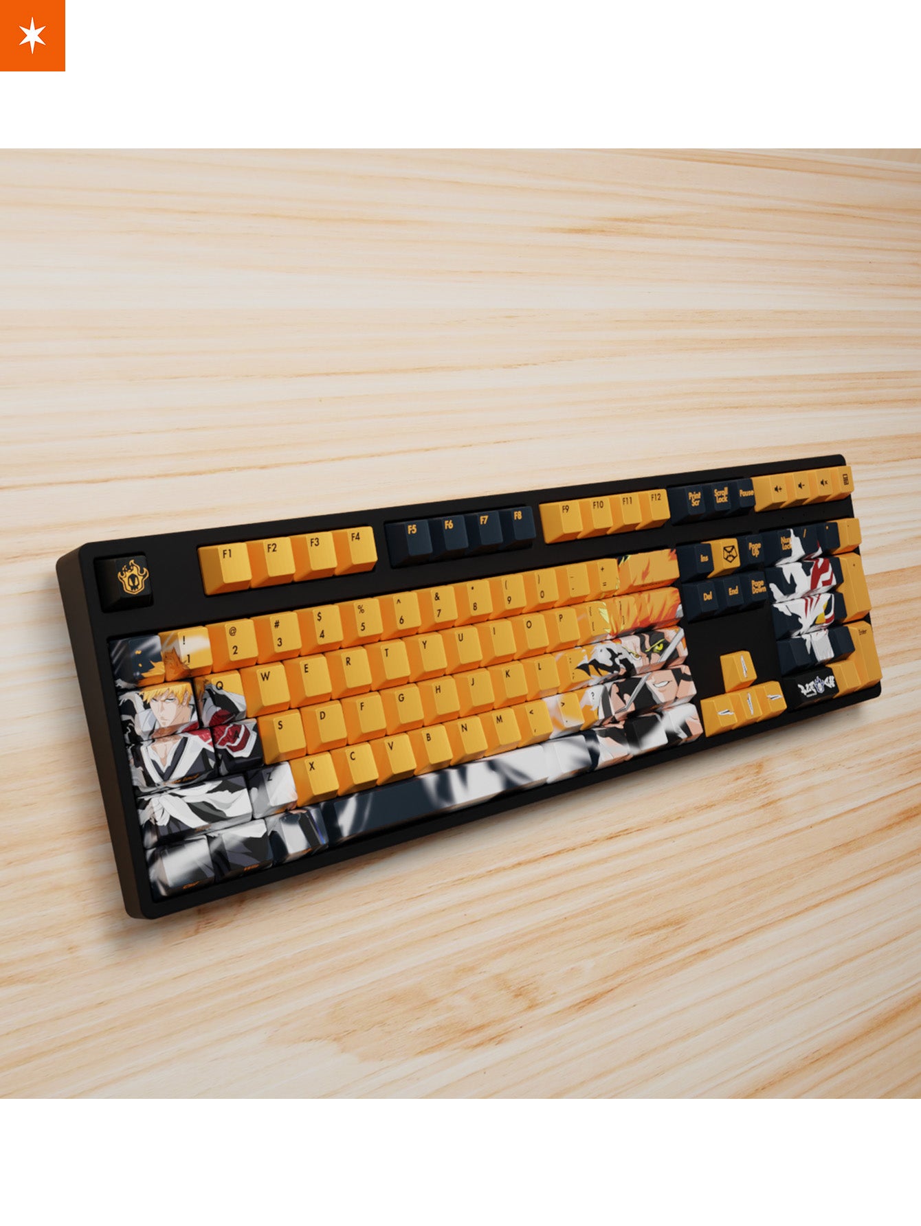 Ichigo Themed Keycap & Deskmat
