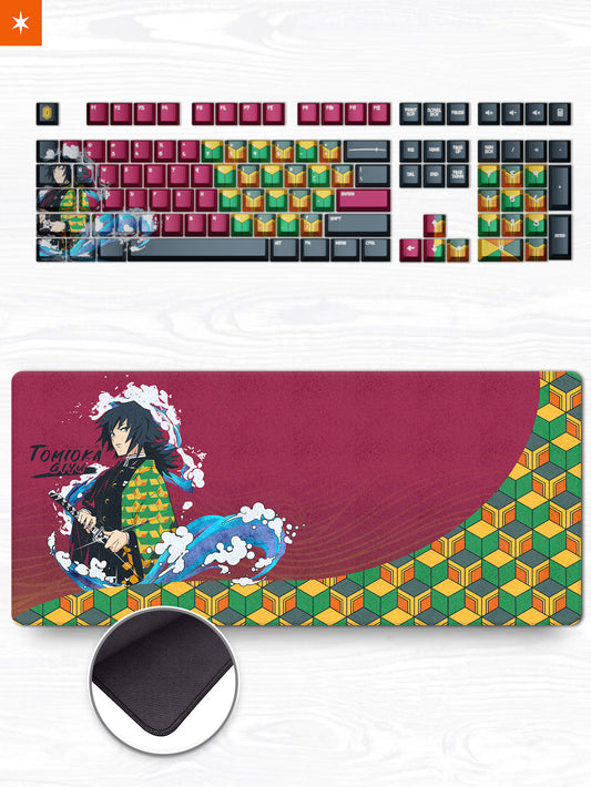 Master Giyu Themed Keycap & Deskmat