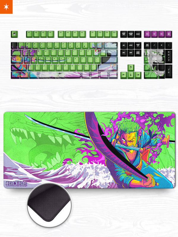 Pirate Hunter Themed Keycap & Deskmat