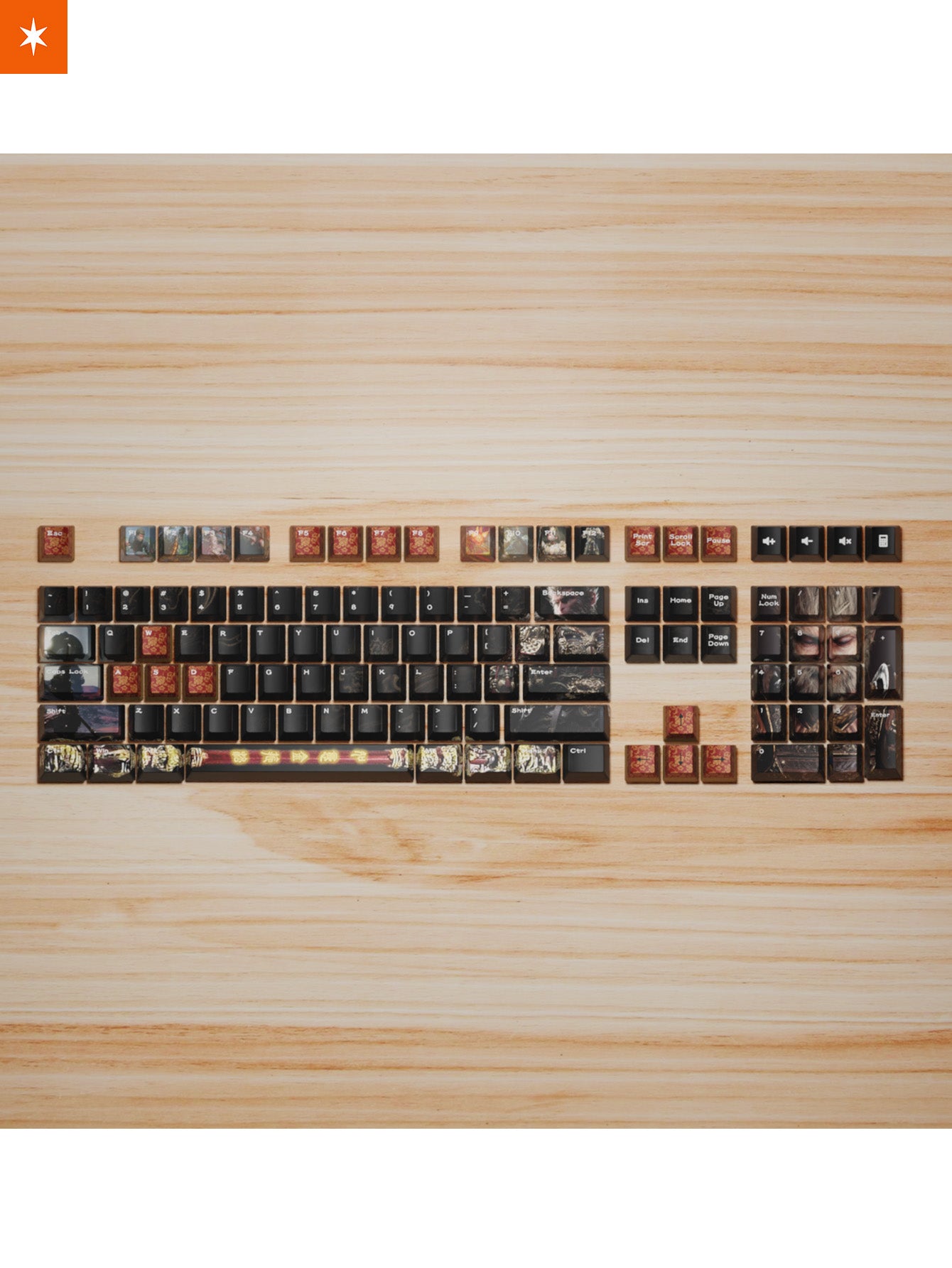 Sun Wukong Armor Keycap & Deskmat + Snuggle Cloak Bundle – Fandomaniax