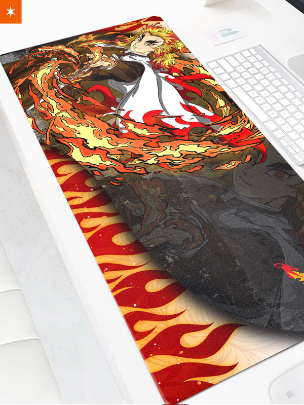 Rengoku Themed Mousepad