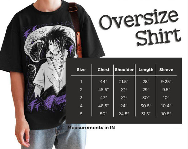 Naruto Stwear Urban Fashion Oversize T-Shirt