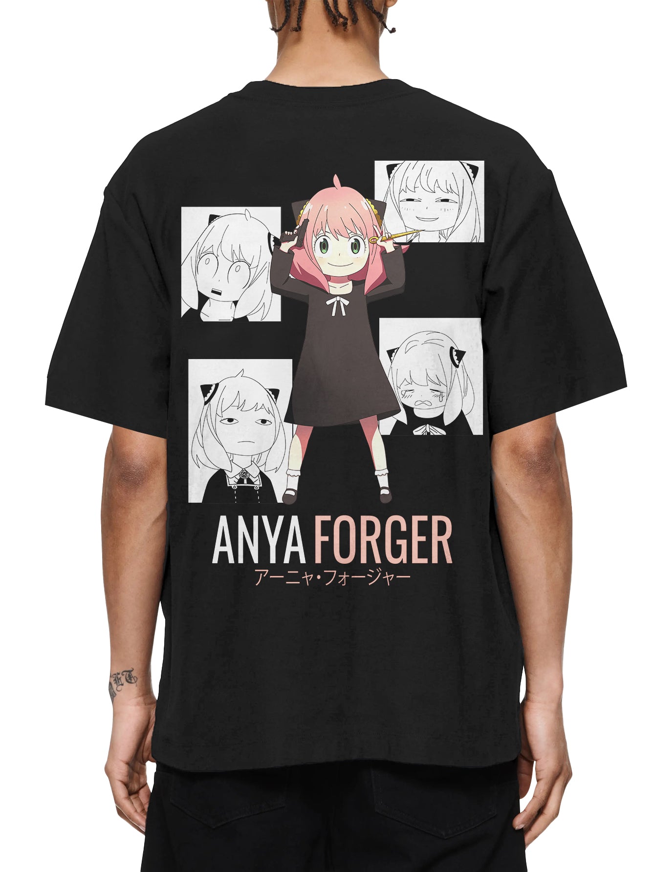 Cute Anya Urban Fashion Oversize T-Shirt