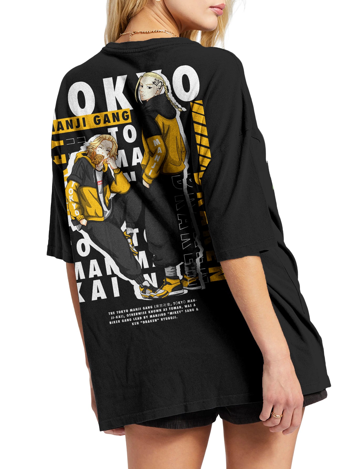 Draken Mikey Urban Fashion Oversize T-Shirt
