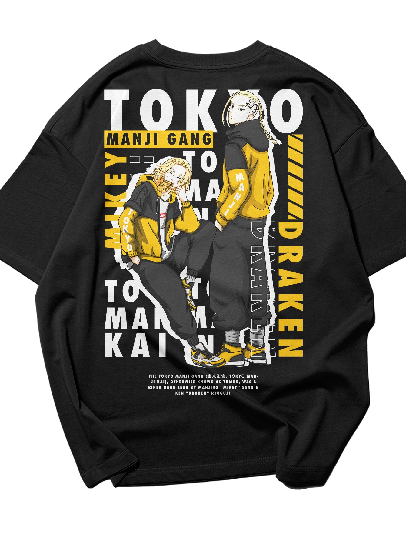 Draken Mikey Urban Fashion Oversize T-Shirt