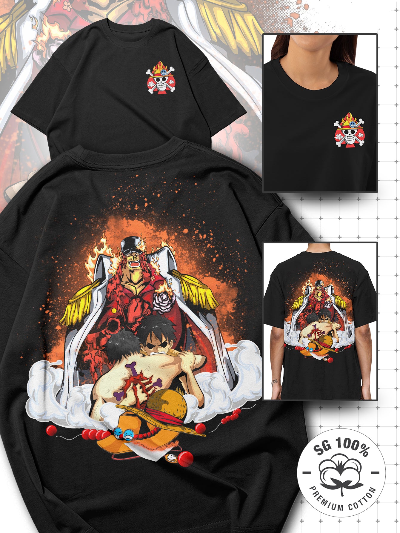 OP Brothers Urban Fashion Oversize T-Shirt – Fandomaniax