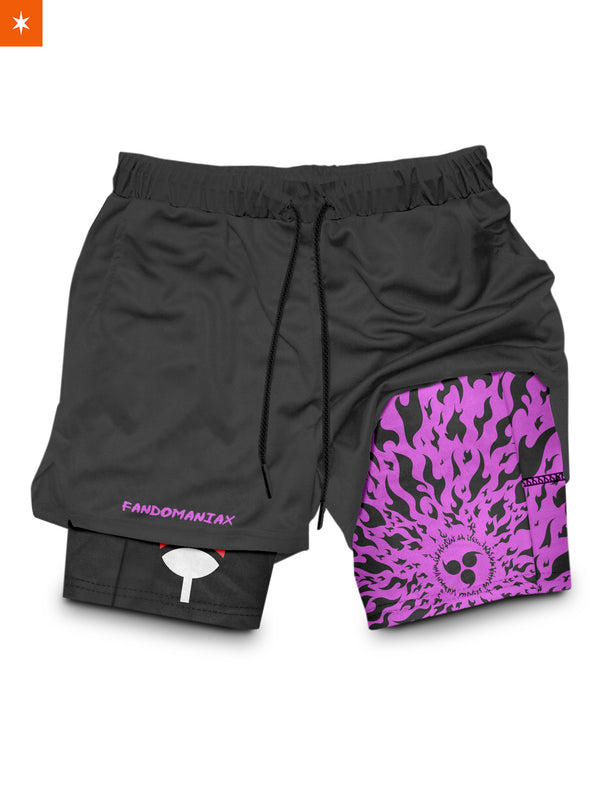 Cursed Uchiha Performance Shorts