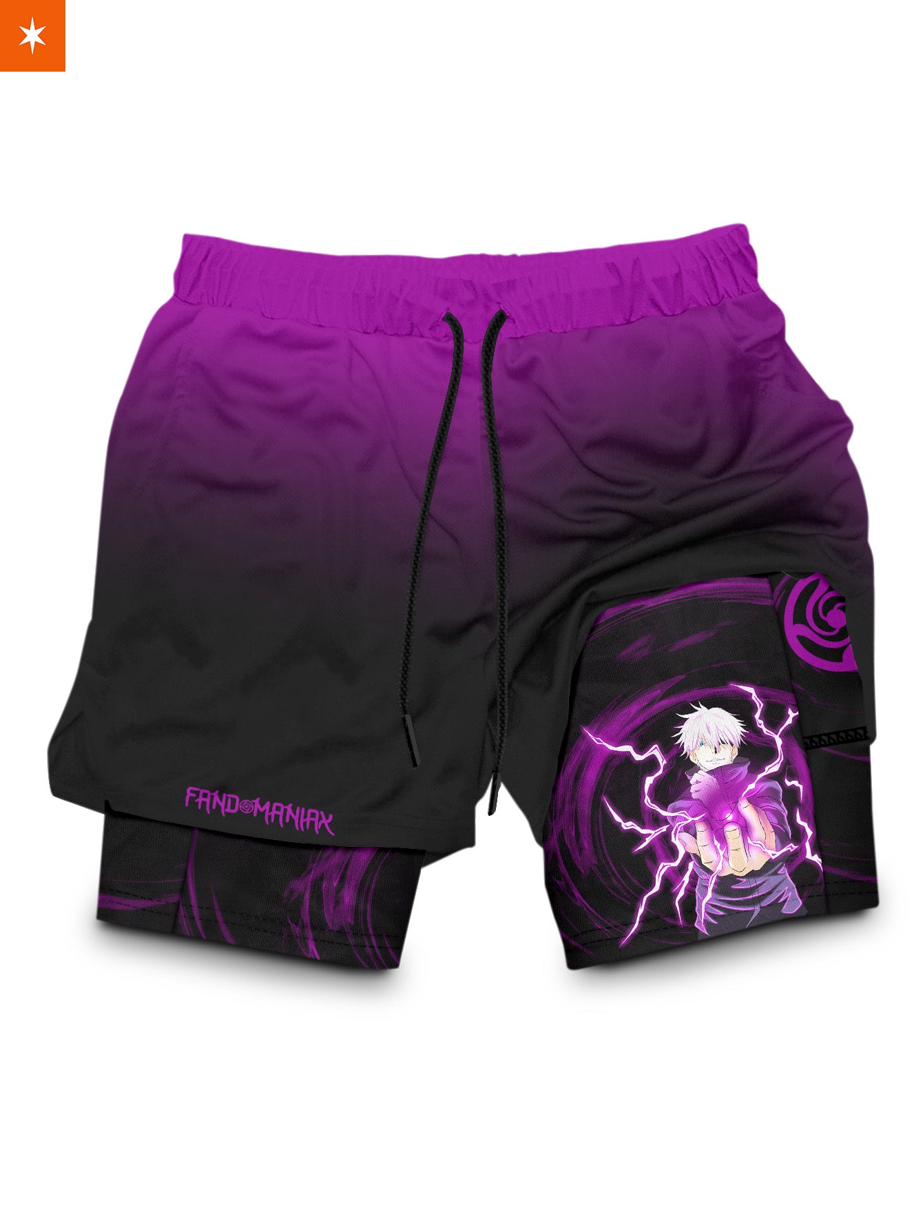 Bright Purple Performance Shorts
