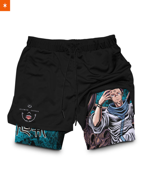 Skull Throne Performance Shorts