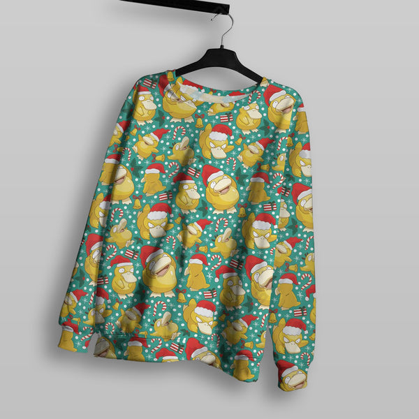 Psyduck Christmas Unisex Wool Sweater