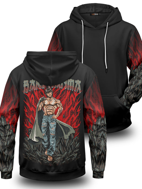 Baki Hanma Unisex Pullover Hoodie