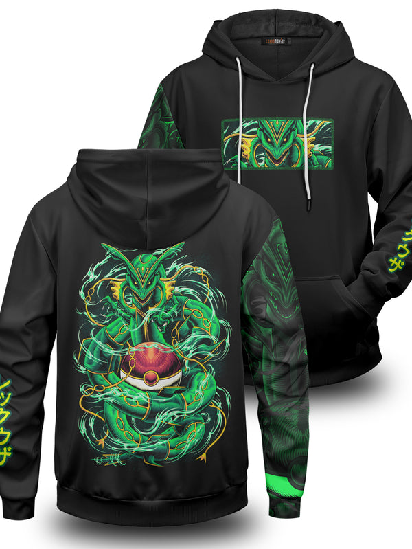 Emerald Serpent Unisex Pullover Hoodie