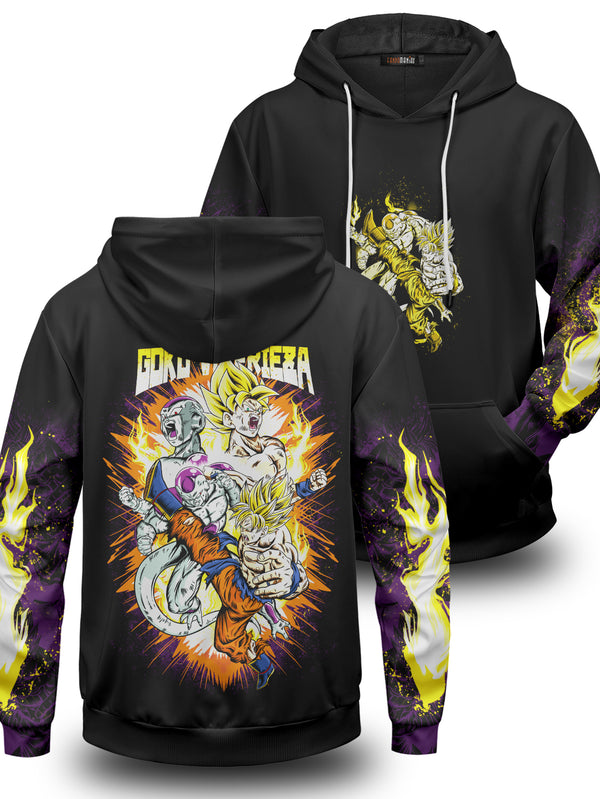 Goku Vs Frieza Unisex Pullover Hoodie