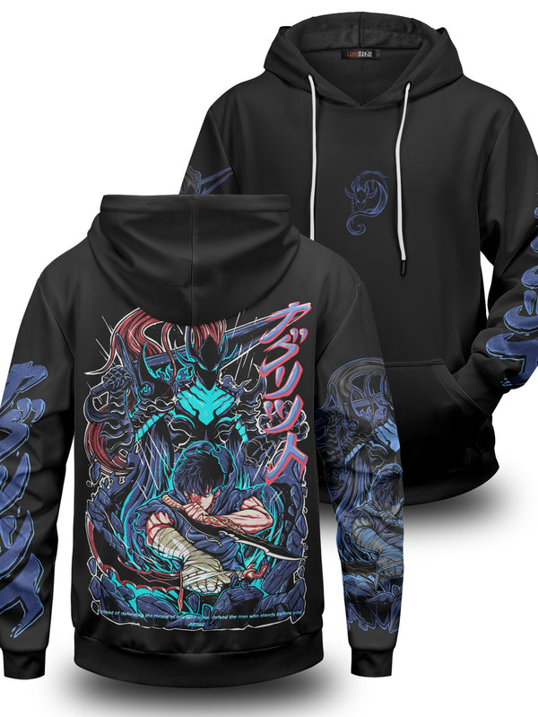 Shadow Monarch Knight Unisex Pullover Hoodie