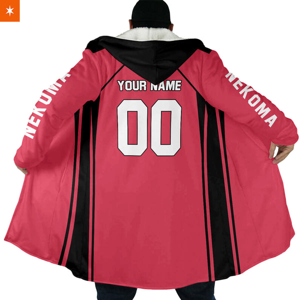 Personalized Team Nekoma Snuggle Cloak