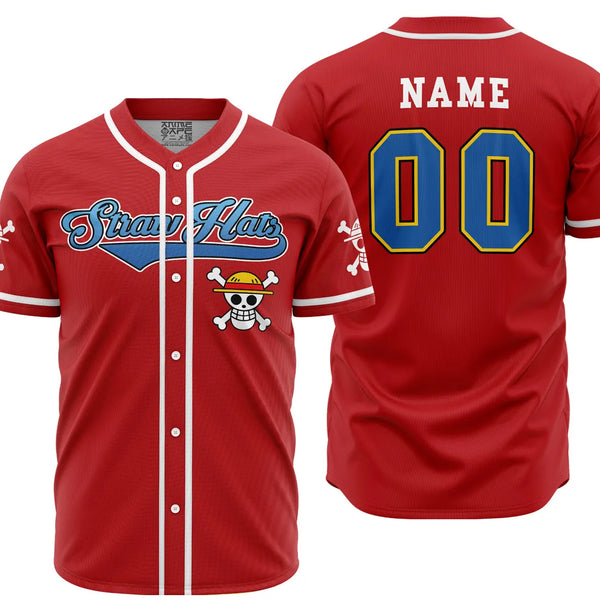 Personalized Straw Hats Baseball Jersey