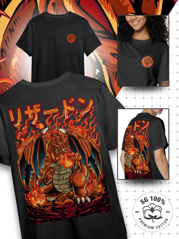 Poke Fiery Dragon Unisex T-Shirt