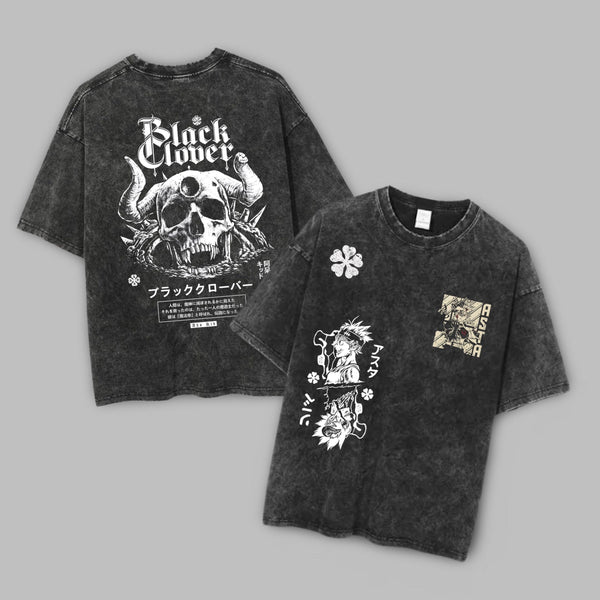 Black Clover Vintage T-Shirt