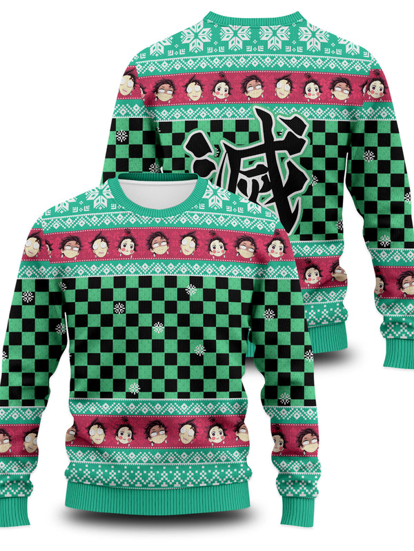 KNY Tanjiro Xmas Unisex Wool Sweater