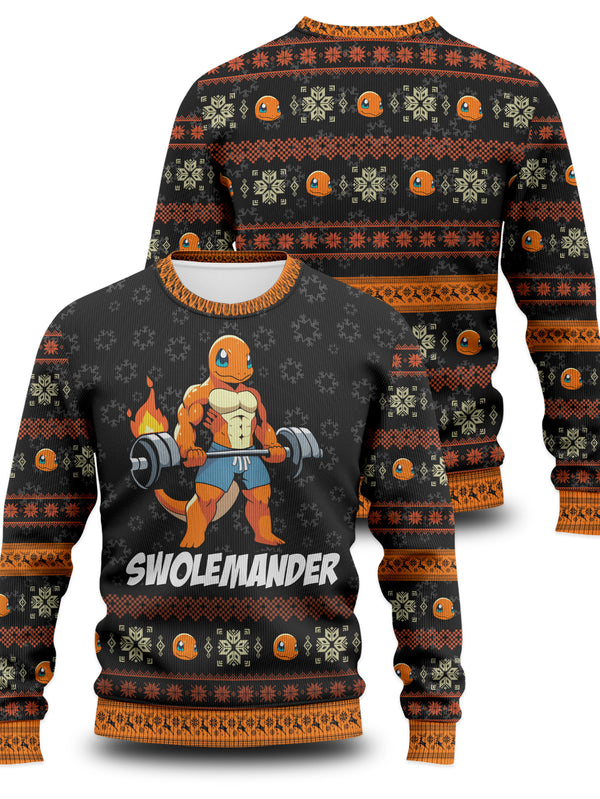 Charmander Gym Unisex Wool Sweater