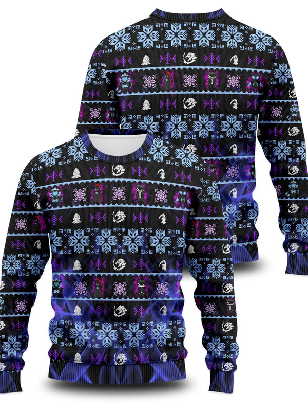 Shadow Friends Christmas Unisex Wool Sweater
