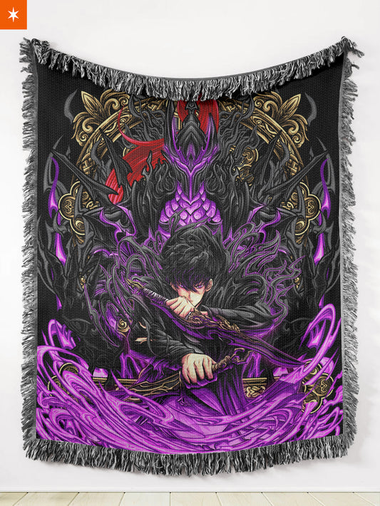 SL Purple Knight Woven Tapestry